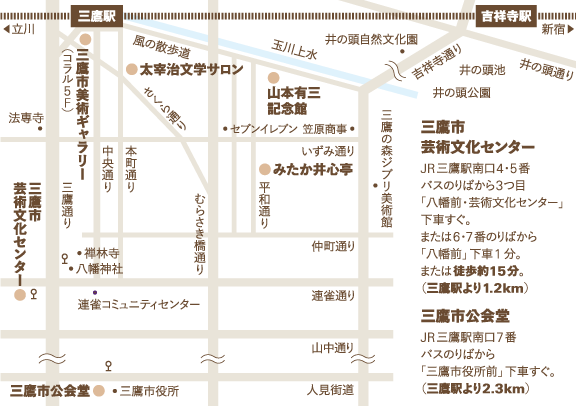 山本有三記念館地図