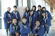案内係の小学生