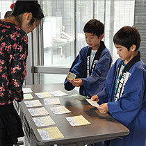 “未就学児の部”の案内係の小学生募集！