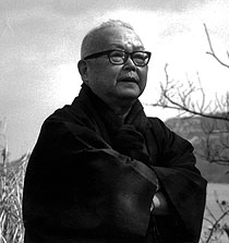 井伏鱒二の肖像写真