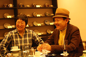 野木萌葱と近藤芳正