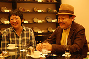 野木萌葱と近藤芳正