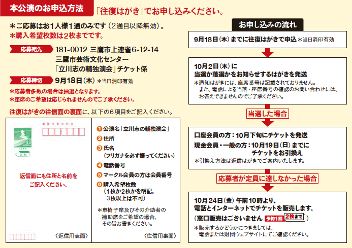 立川志の輔独演会