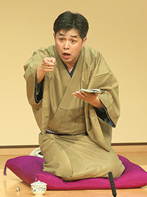 立川志らく 撮影：山田雅子