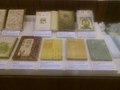企画展示「太宰作品の装幀美」が始まりました。