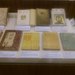 企画展示「太宰作品の装幀美」が始まりました。
