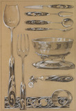 『装飾資料集』図61(下絵)